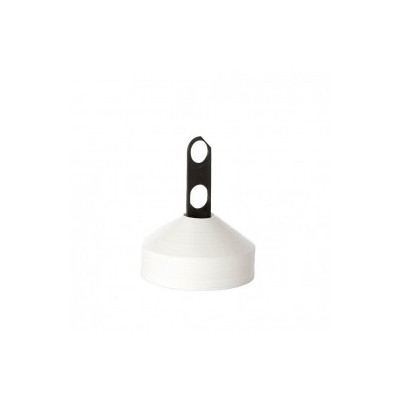 Kit of 40 white cups with support