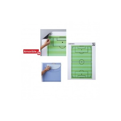 Magnetisch en uitwisbaar bord - Voetbal - 60 x 80 cm