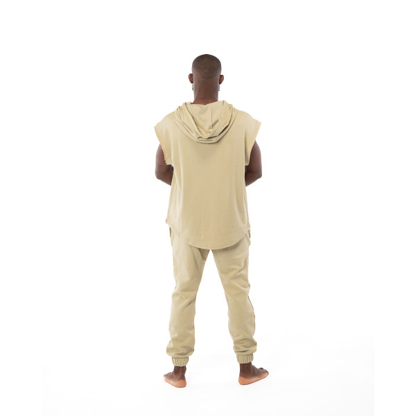 SLEEVELESS HOODIE
