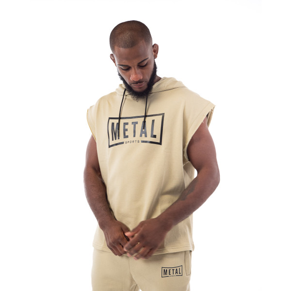 SLEEVELESS HOODIE