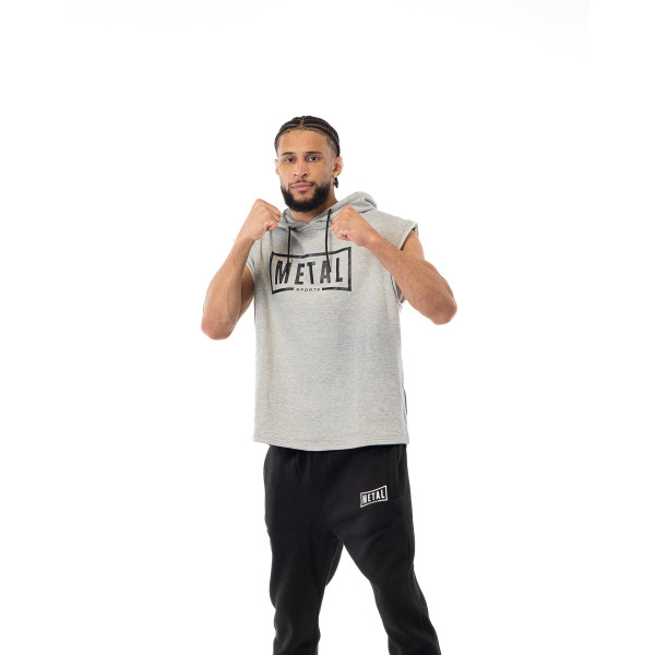 SLEEVELESS HOODIE