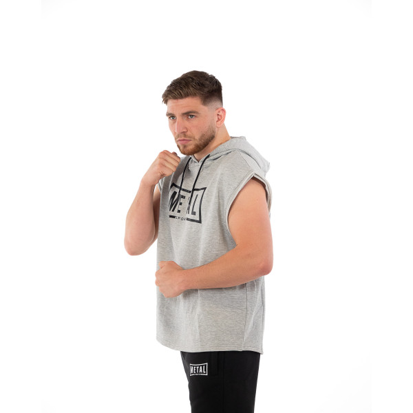 SLEEVELESS HOODIE