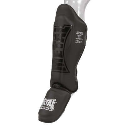"BLACK LIGHT"  ANATOMICAL SHIN+FOOT GUARD