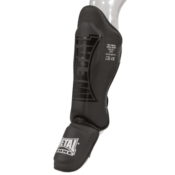 "BLACK LIGHT"  ANATOMICAL SHIN+FOOT GUARD 