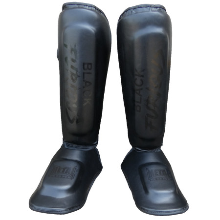SHIN + FOOT GUARD "BLACK FURIOUS"  SHIN + FOOT GUARD "BLACK FURIOUS"
