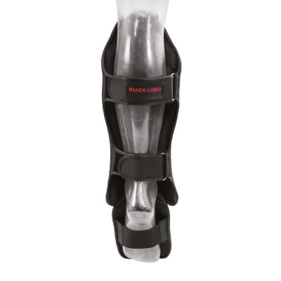 "BLACK LIGHT"  ANATOMICAL SHIN+FOOT GUARD  2
