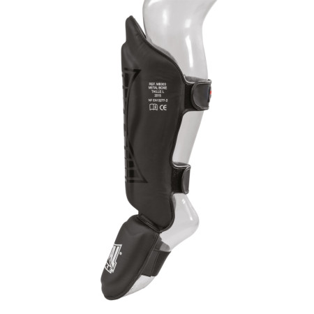 PROTEGE TIBIA+PIED ANATOMIQUE "BLACK LIGHT"  PROTEGE TIBIA+PIED ANATOMIQUE "BLACK LIGHT"