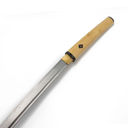 FUJIMAE Damascus Steel Shirasaya 