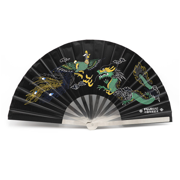 FUJIMAE Stainless Steel Tai Chi Fan 