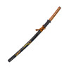 Stainless Steel Katana. Black-Brown 