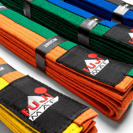 FUJIMAE Bicolor Martial Arts Belt  