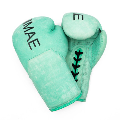 Gants Boxe Cuir Vintage FUJIMAE QS   2