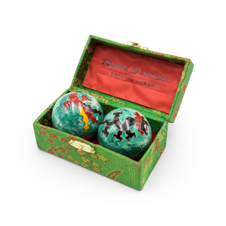 FUJIMAE Cloisonné Baoding Balls 