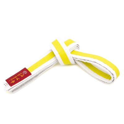Ceinture de Karaté bicolore