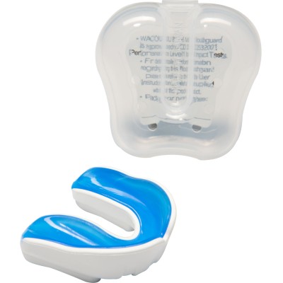 Protège-dents « A-Predection » blanc/bleu
