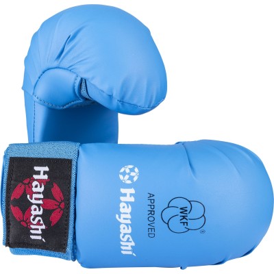 Protège poing karaté "TSUKI" (approuvé WKF) - bleu, taille XS