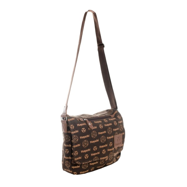 Mallette, besace - 35 cm / 30 cm / 7 cm, marron