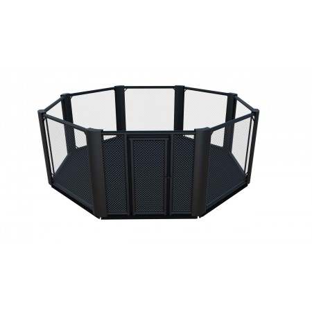 Cage MMA - 20 pouces (6,1 x 6,1 m), hauteur du sol 10 cm, longueur du panneau 99,6 pouces (253 cm)-  Cage MMA - 20 pouces (6,1 x 6,1 m), hauteur du sol 10 cm, longueur du panneau 99,6 pouces (253 cm)-