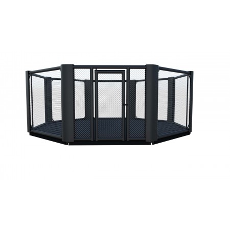Cage MMA - 20 pouces (6,1 x 6,1 m), hauteur du sol 10 cm, longueur du panneau 99,6 pouces (253 cm)-  Cage MMA - 20 pouces (6,1 x 6,1 m), hauteur du sol 10 cm, longueur du panneau 99,6 pouces (253 cm)-