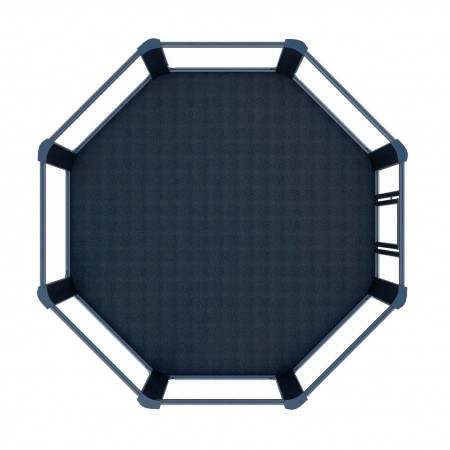 Cage MMA - 20 pouces (6,1 x 6,1 m), hauteur du sol 10 cm, longueur du panneau 99,6 pouces (253 cm)-  Cage MMA - 20 pouces (6,1 x 6,1 m), hauteur du sol 10 cm, longueur du panneau 99,6 pouces (253 cm)-