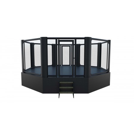 Cage MMA - 20 pouces (6,1 x 6,1 m), hauteur du sol 80 cm, longueur du panneau 99,6 pouces (253 cm)-  Cage MMA - 20 pouces (6,1 x 6,1 m), hauteur du sol 80 cm, longueur du panneau 99,6 pouces (253 cm)-