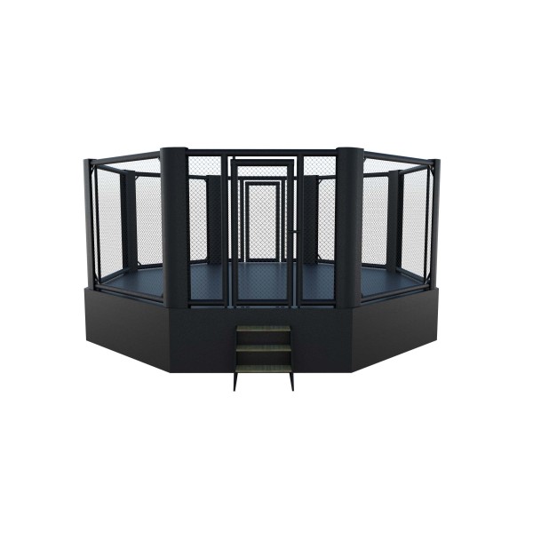 Cage MMA - 23 pouces (7 x 7 m), hauteur au sol 80 cm, longueur du panneau 114,17 pouces (290 cm)- 