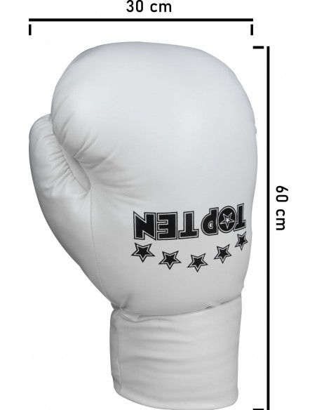 Gant de boxe "Jumbo" - blanc  Gant de boxe "Jumbo" - blanc