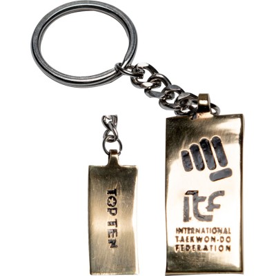 Porte-clés "ITF" - poing ITF noir