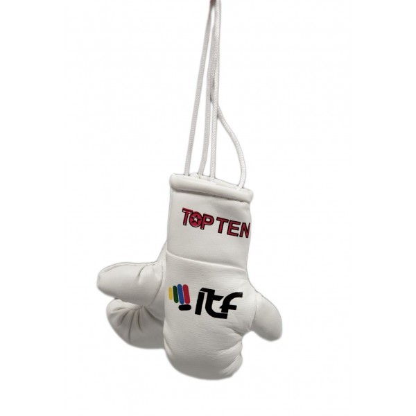 Mini gants de boxe « ITF » - blanc 