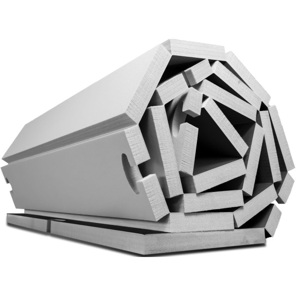 Rouleau de tapis Tatami - noir, 400 cm x 100 cm x 5 cm 