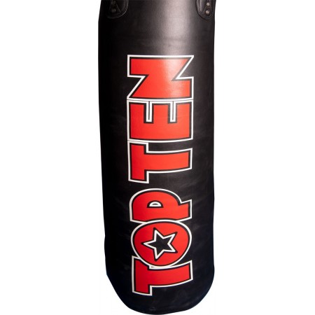 Sac de frappe, Heavy Bag "Cuir Véritable" (rempli) - noir, taille 120 cm 