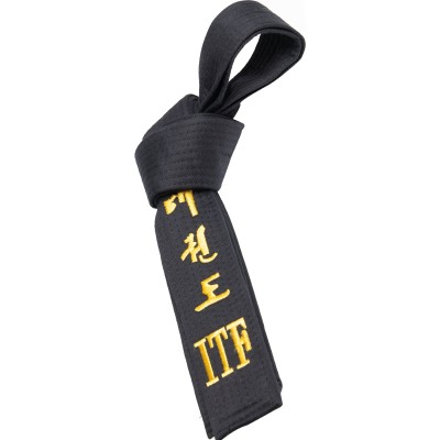 Ceinture Taekwon-Do « ITF » (avec broderie) « TAEKWONDO »