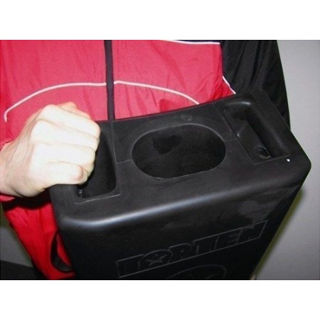 Kicktarget - noir, 46 cm x 32 cm x 15 cm 