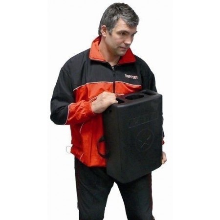 Kicktarget - noir, 46 cm x 32 cm x 15 cm 