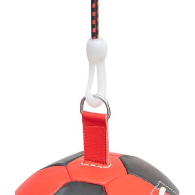 Boule double bout - rouge-noir  2