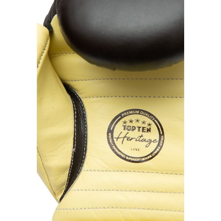 Gants de combat Coach "Heritage" - marron vintage 