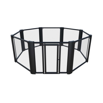 Cage MMA sans fond - 13 pouces (4 x 4 m) - Longueur du panneau 65,35 pouces (166 cm)