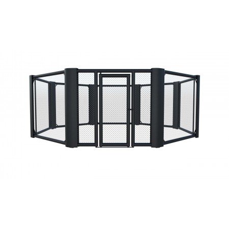 Cage MMA sans fond - 13 pouces (4 x 4 m) - Longueur du panneau 65,35 pouces (166 cm)  Cage MMA sans fond - 13 pouces (4 x 4 m) - Longueur du panneau 65,35 pouces (166 cm)