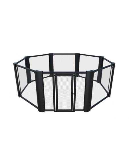 Cage MMA sans fond - 16,5 pouces (5 x 5 m) - Longueur du panneau 81,49 pouces (207 cm) 