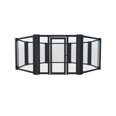 Cage MMA sans fond - 16,5 pouces (5 x 5 m) - Longueur du panneau 81,49 pouces (207 cm)  2