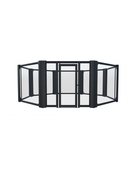 Cage MMA sans fond - 16,5 pouces (5 x 5 m) - Longueur du panneau 81,49 pouces (207 cm) 
