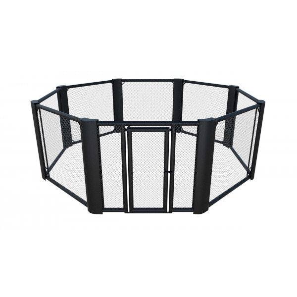 Cage MMA sans plancher - 20 pouces (6,1 x 6,1 m) - Longueur du panneau 99,6 pouces (253 cm) 