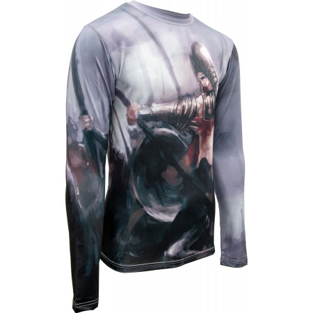 Rash Guard avec motif "Guerrier"  