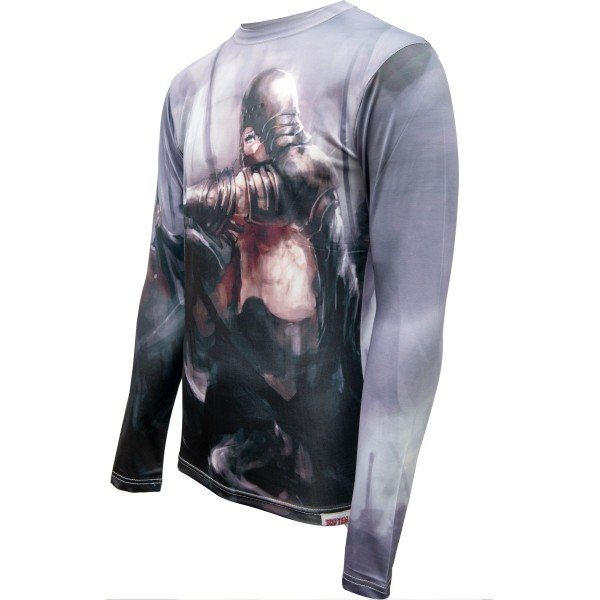 Rash Guard avec motif "Guerrier"  