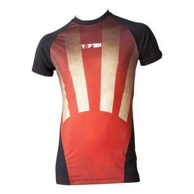 Rash Guard avec motif "Sunrise"