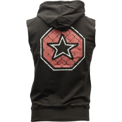 Sweat à capuche sans manches "MMA Octagon"   2