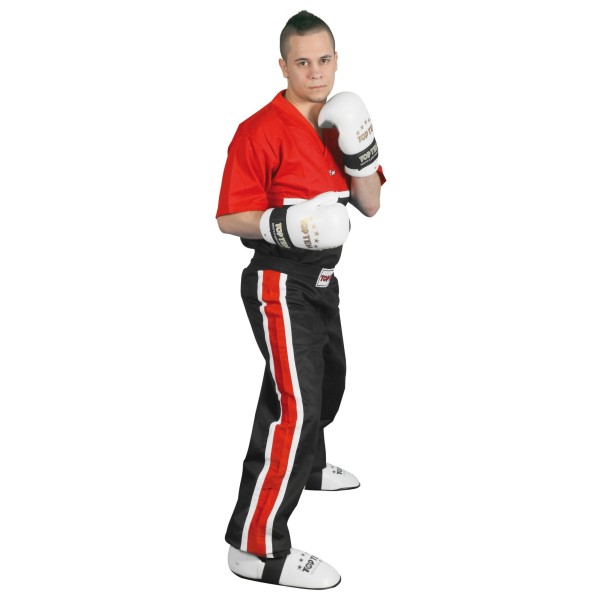 T-Shirt col V pour le kickboxing "Superfighter Collection"  