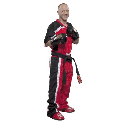 T-Shirt, Col V pour le kickboxing « Mesh »