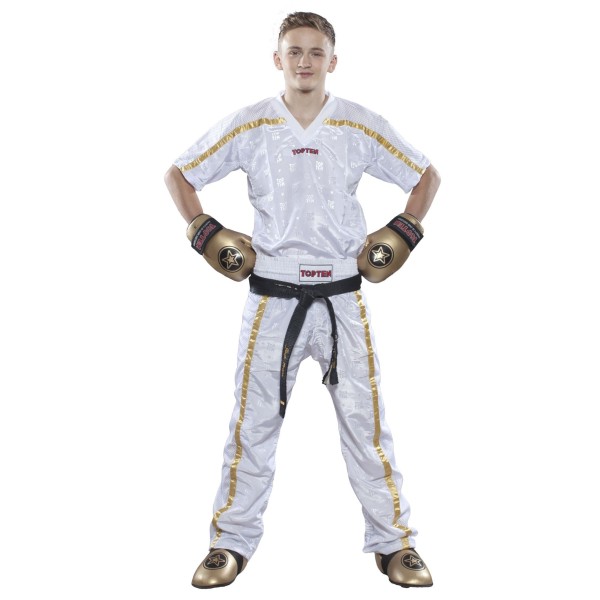 T-Shirt, Col V pour kickboxing « Mesh »  