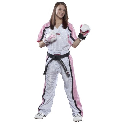 T-Shirt, Col V pour le kickboxing « Mesh »